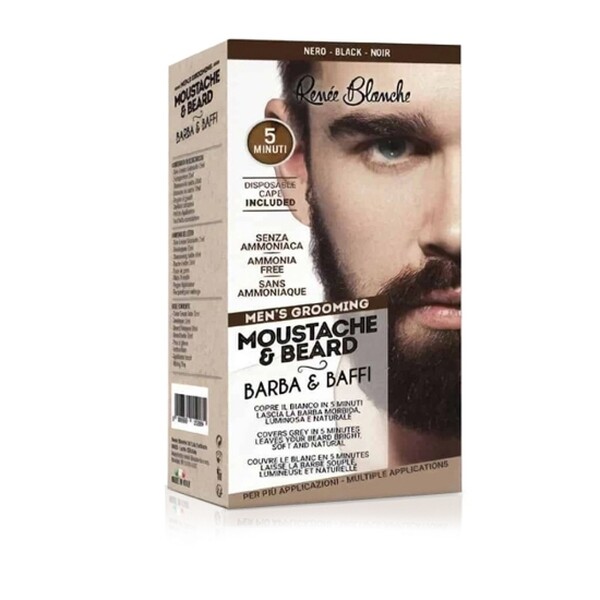 Vopsea de barba - RENÉE BLANCHE - negru