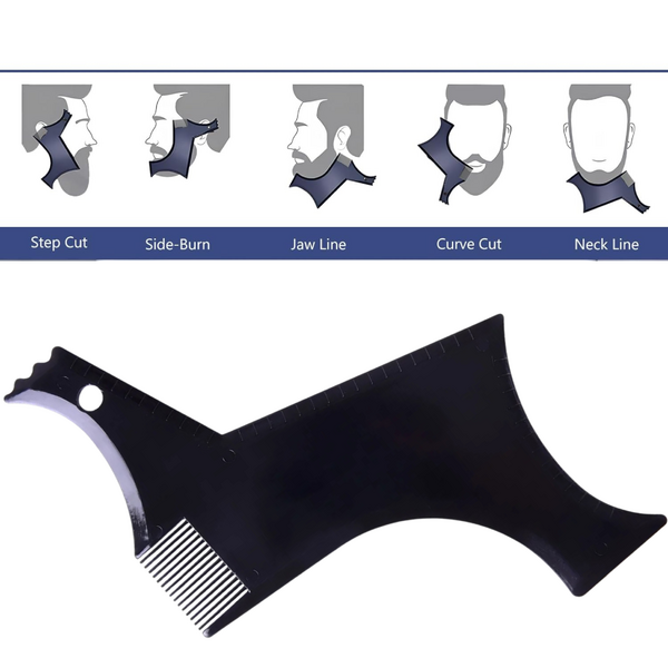 Sablon Barba - Negru