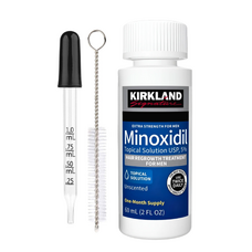 Minoxidil Kirkland 5%, 1 Luna Aplicare, Tratament Pentru Barba / Scalp