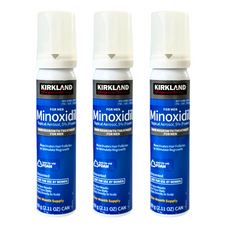 Spuma - Minoxidil Kirkland 5%, 3 Luni Aplicare, Tratament Pentru Barba / Scalp