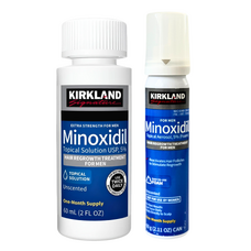 Minoxidil Kirkland 5% + Spuma - Minoxidil 5%, Tratament Pentru Barba / Scalp