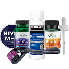 Set complet pentru creşterea bărbii, Tratament pentru barba/scalp