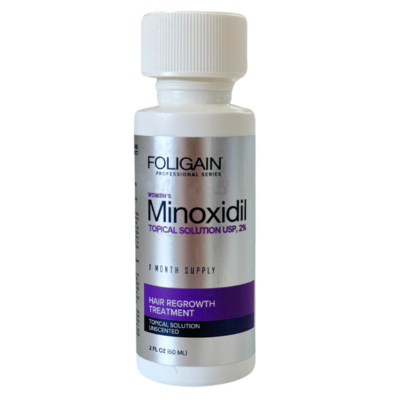 Minoxidil Foligain 2%, Pentru Femei, 1 Luna Aplicare, Tratament Impotriva Caderii Parului, Pipeta Inclusa
