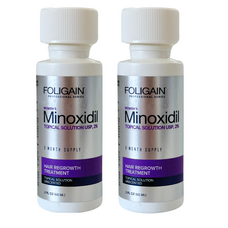 Minoxidil Foligain 2%, Pentru Femei, 2 Luni Aplicare, Tratament Impotriva Caderii Parului, Pipeta Inclusa