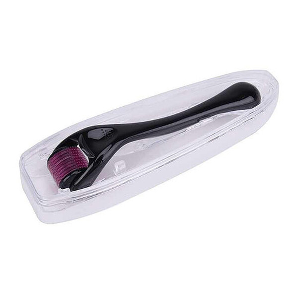 Minoxidil Member's Mark  5%, 1 Luna Aplicare, Dermaroller Cu Carcasa Protectoare, Tratament Pentru Barba / Scalp