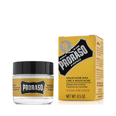 PRORASO - Ceara pentru mustata - Wood and Spice - 15 ml