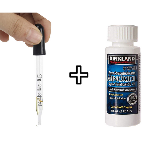 Minoxidil Kirkland 5% + Spuma - Minoxidil 5%, Tratament Pentru Barba / Scalp