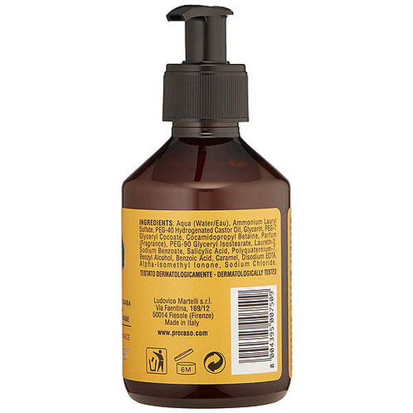PRORASO - Sampon de barba - Wood and Spice - 200 ml