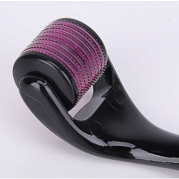 Minoxidil Member's Mark 5%, 3 Luni Aplicare ,Dermaroller Cu Carcasa Protectoare, Tratament Pentru Barba / Scalp