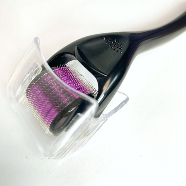 Minoxidil Member's Mark 5%, 2 Luni Aplicare,Dermaroller Cu Capac Protector,Tratament Pentru Barba / Scalp