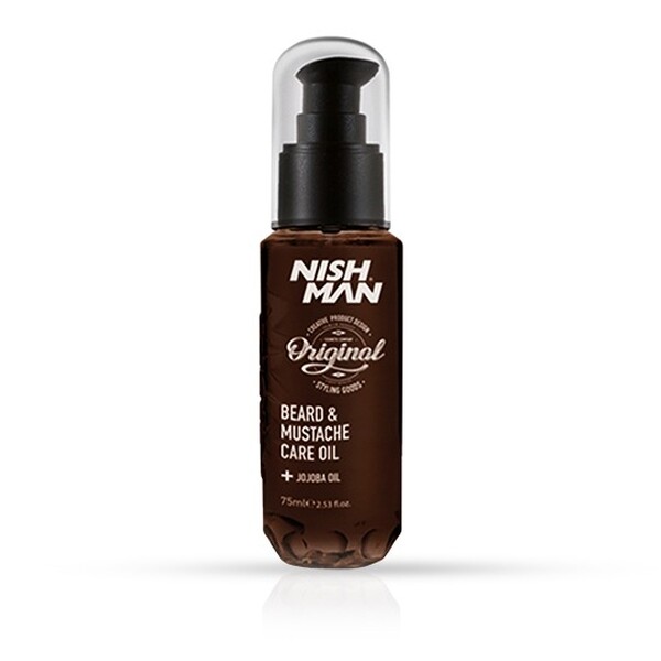 NISH MAN - Ulei de barba, 75 ml