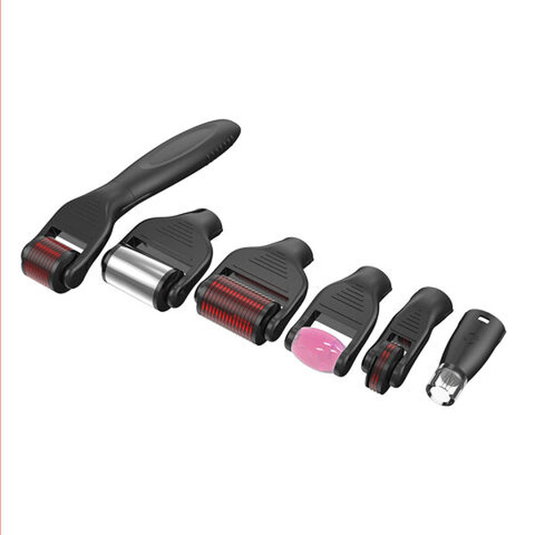 Set 7-în-1 Derma Roller cu Microace, Rolă din Jad și Rolă cu Gheață pentru Îngrijirea Feței și Corpului