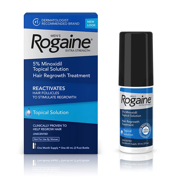 Minoxidil Rogaine 5%, 1 Luna Aplicare, Tratament Pentru Barba / Scalp