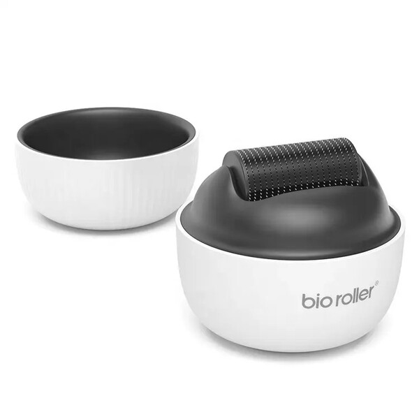 BioRoller , 1200 ace din otel inoxidabil, 3 luni utilizare, Tratament Pentru Barba / Scalp