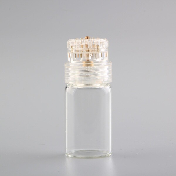 Dermaroller Hydra Needle 20, Aplicator de  ser cu micro ace Titan, Anti-îmbătrânire, Îngrijire față/păr și creșterea bărbii, Reutilizabil