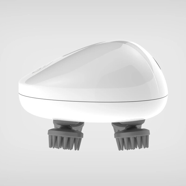 Aparat electric pentru masaj capilar, 4 capete de masaj pentru stimularea cresterii parului, 3 viteze, unisex