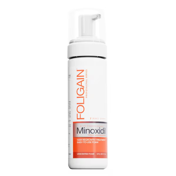 Spuma - Minoxidil Foligain 5%, 1 Luna Aplicare, Tratament Pentru Barba / Scalp