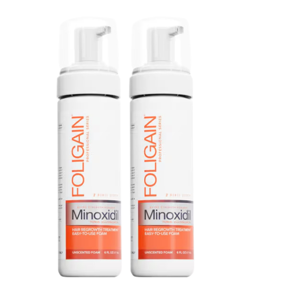 Spuma - Minoxidil Foligain 5%, 2 Luni Aplicare, Tratament Pentru Barba / Scalp
