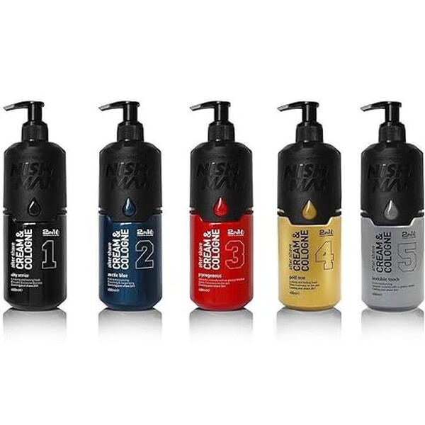 After shave - NISH MAN 3  balsam si apa de colonie, 400 ml
