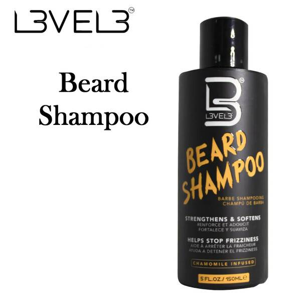 Sampon de barba, anti-frizz - L3VEL3 - 150 ml
