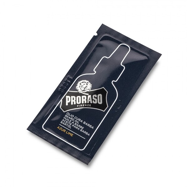 TESTER - ULEI DE BARBA PRORASO AZUR LIME 3 ML