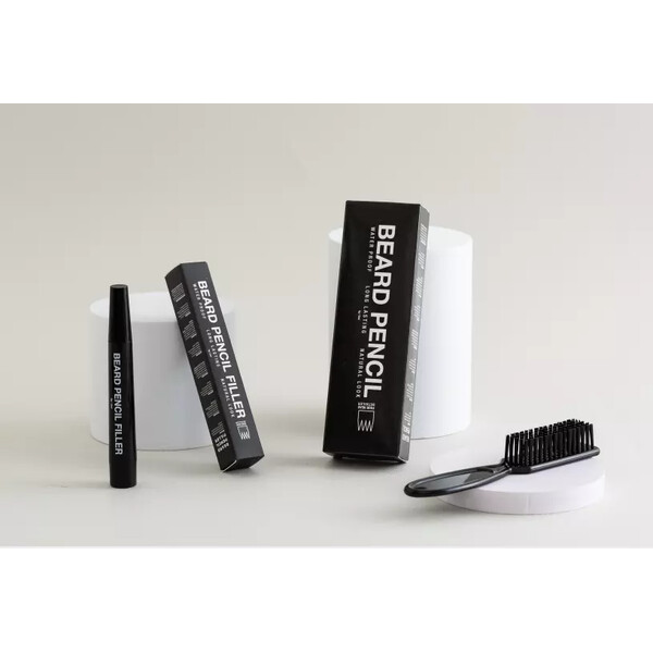 Kit Perie si Creion contur/umplere goluri din barba