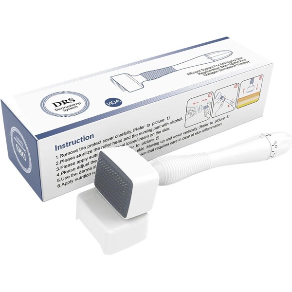 Derma Stamp 140 Ace, Marimi Reglabile - 0.5 mm - 3 mm, Pentru Barba / Scalp