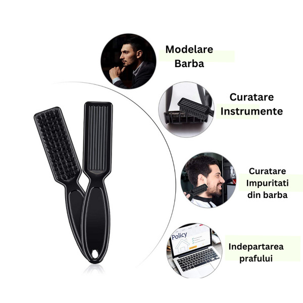 Perie Curatare Impuritati, Tratament Pentru Barba / Scalp