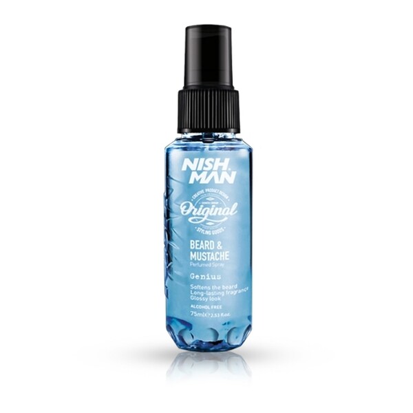 Parfum de barba Genius - NISH MAN - 75 ml