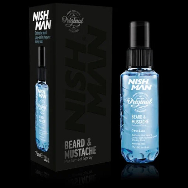 Parfum de barba Genius - NISH MAN - 75 ml