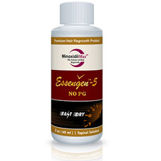 Minoxidil EssenGen 5% - Absorbtie Rapida, fara PG, 1-2 luni aplicare, Tratament Pentru Barba / Scalp, Unisex
