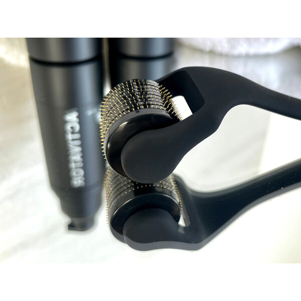 Copenhagen Grooming - Set de creștere a bărbii, Beardroller, Activator, Cleanser, Keychain comb