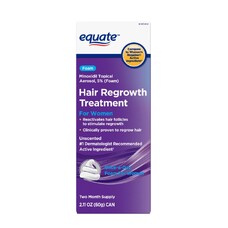 Spuma - Minoxidil Equate 5%, Tratament Impotriva Caderii Parului, pentru Femei, 1x 60ml, 2 luni aplicare