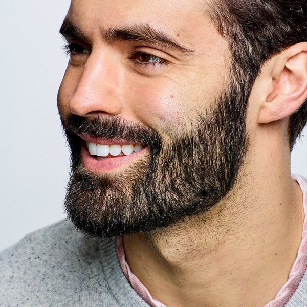 VOPSEA PENTRU BARBA SI MUSTATA JUST FOR MEN REAL BLACK M-55 - Negru