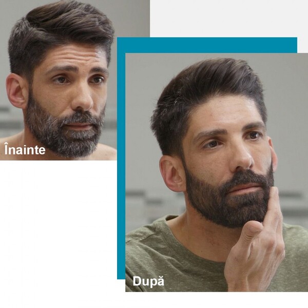 VOPSEA PENTRU BARBA SI MUSTATA JUST FOR MEN CASTANO CHIARO M-25 - Saten Deschis